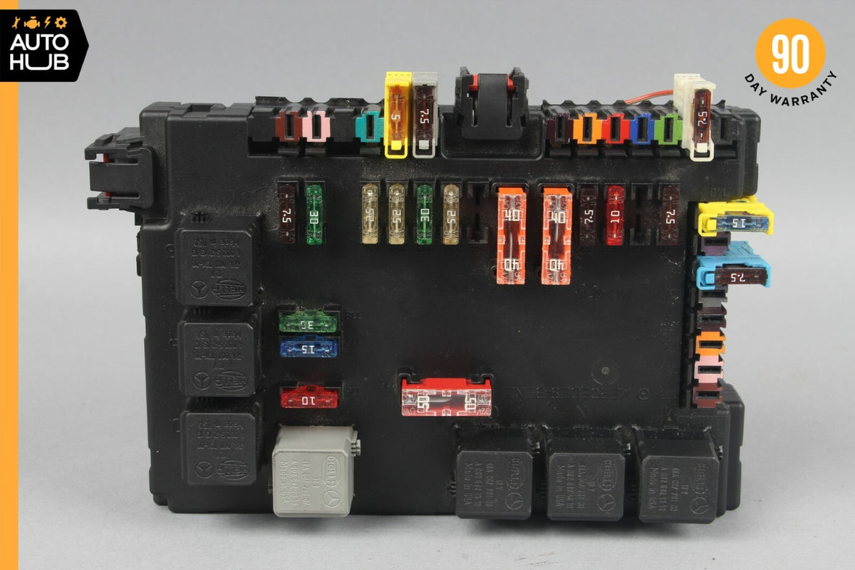07-09 Mercedes W221 S550 CL550 S450 Rear Trunk Fuse Box 2215403250 OEM - photo 7