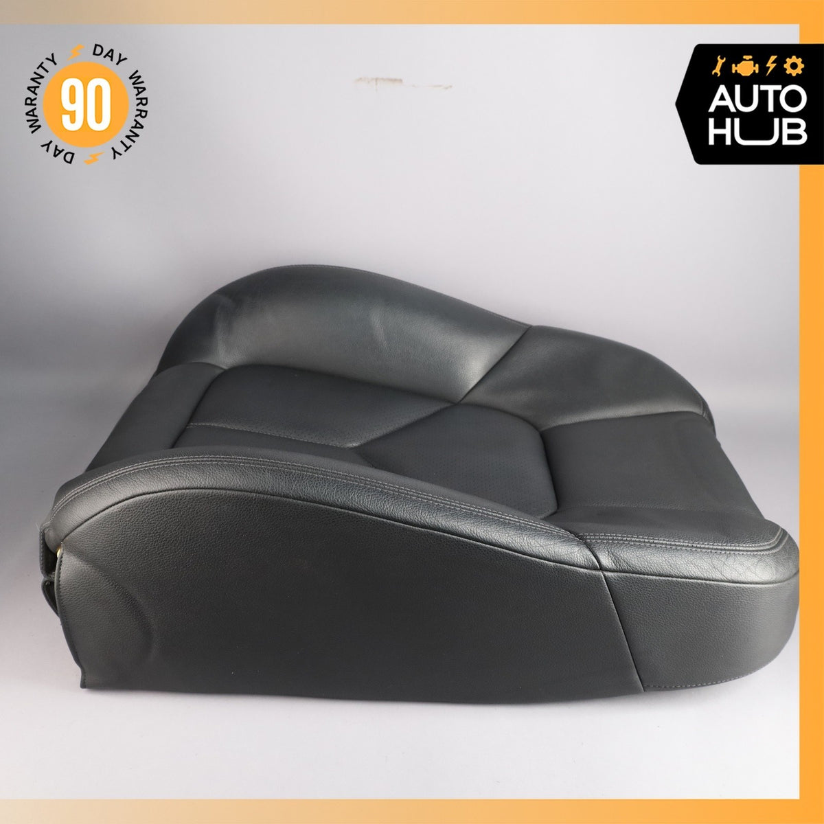 11-18 Porsche Cayenne 958 Front Right Side Seat Upper Cushion Black OEM - photo 10