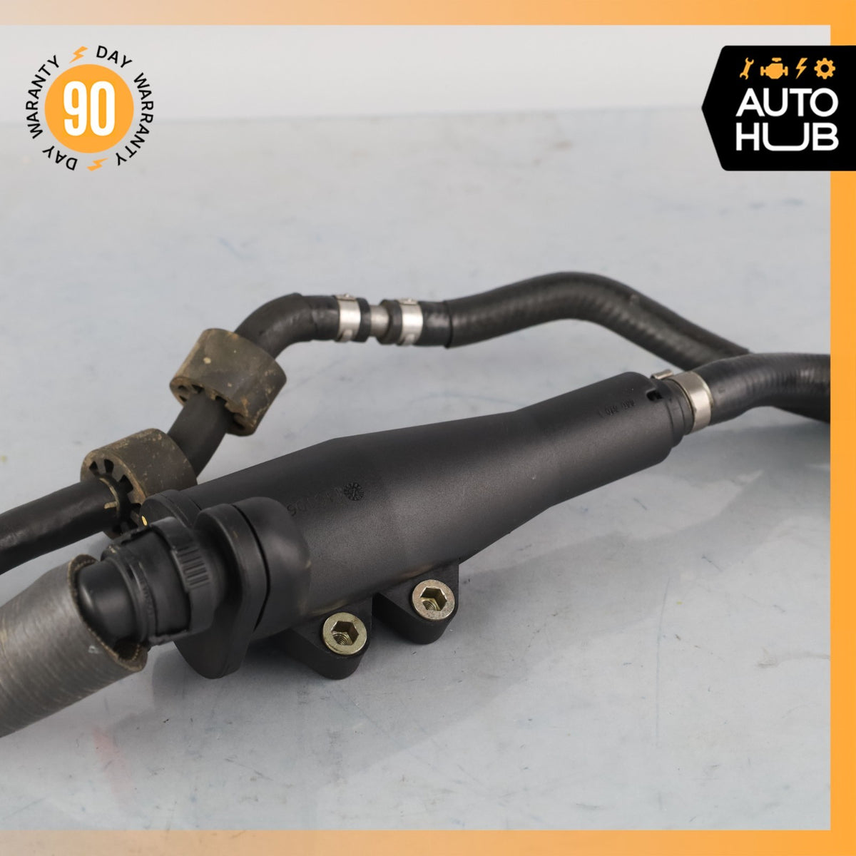 Bentley Continental Flying Spur 6.0L Left Engine Oil Separator w/ Pipe OEM 39k - photo 5