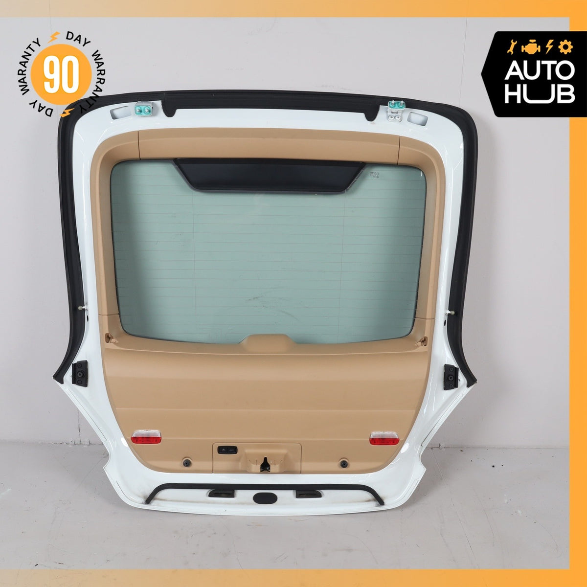 14-16 Porsche Panamera 970 Trunk Lid Liftgate Tailgate Hatch Shell White OEM - photo 12