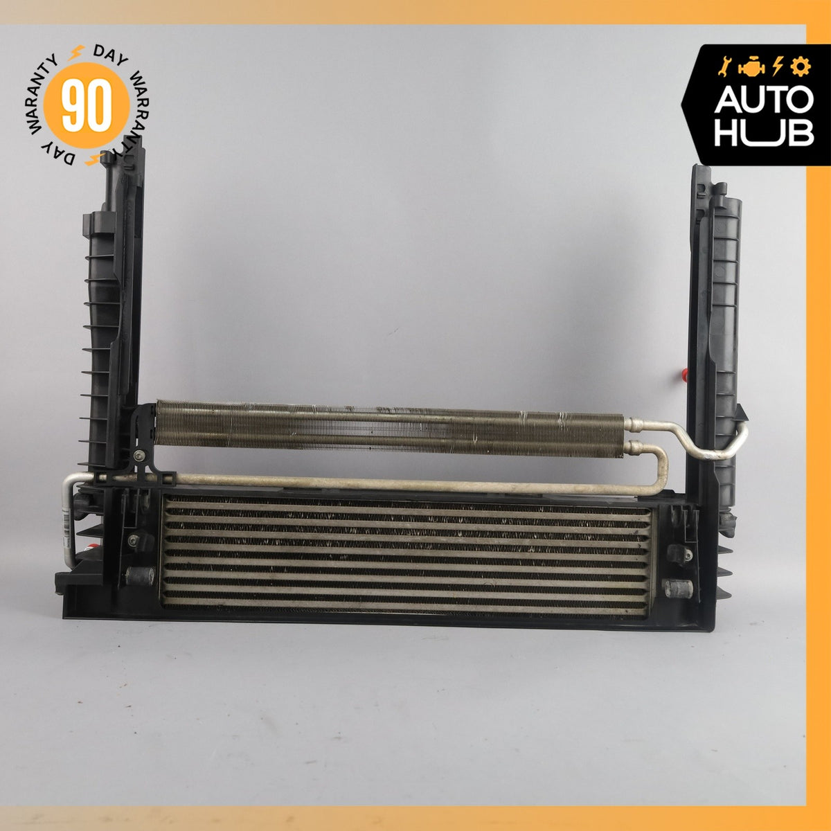 BMW E60 535i 3.0L Engine Air Intercooler Radiator & Steering Cooler Set OEM - photo 11