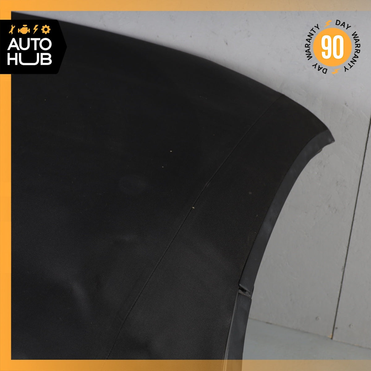 03-04 Porsche Boxster 986 Convertible Soft Top Roof Black OEM 61k - photo 5