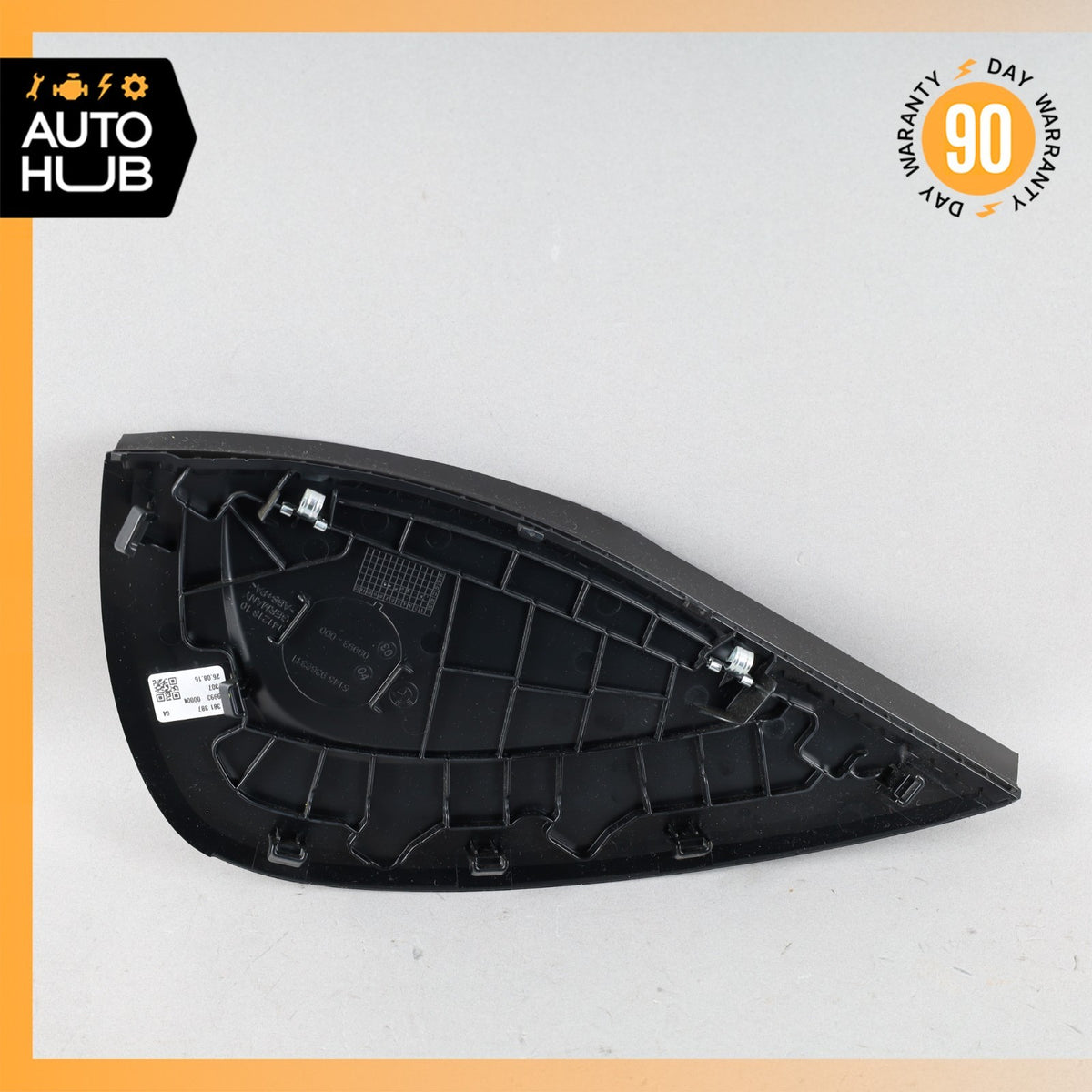 BMW G12 740Li Left Dashboard End Cover Panel Trim Black 9381387 OEM - photo 5