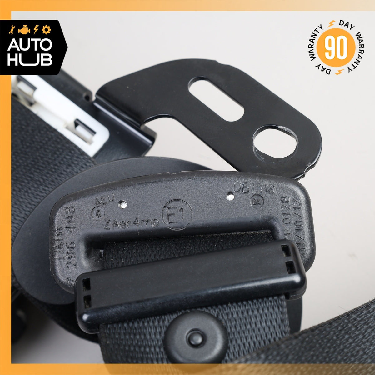 BMW F01 740i Front Left Driver Side Seat Belt OEM - photo 9