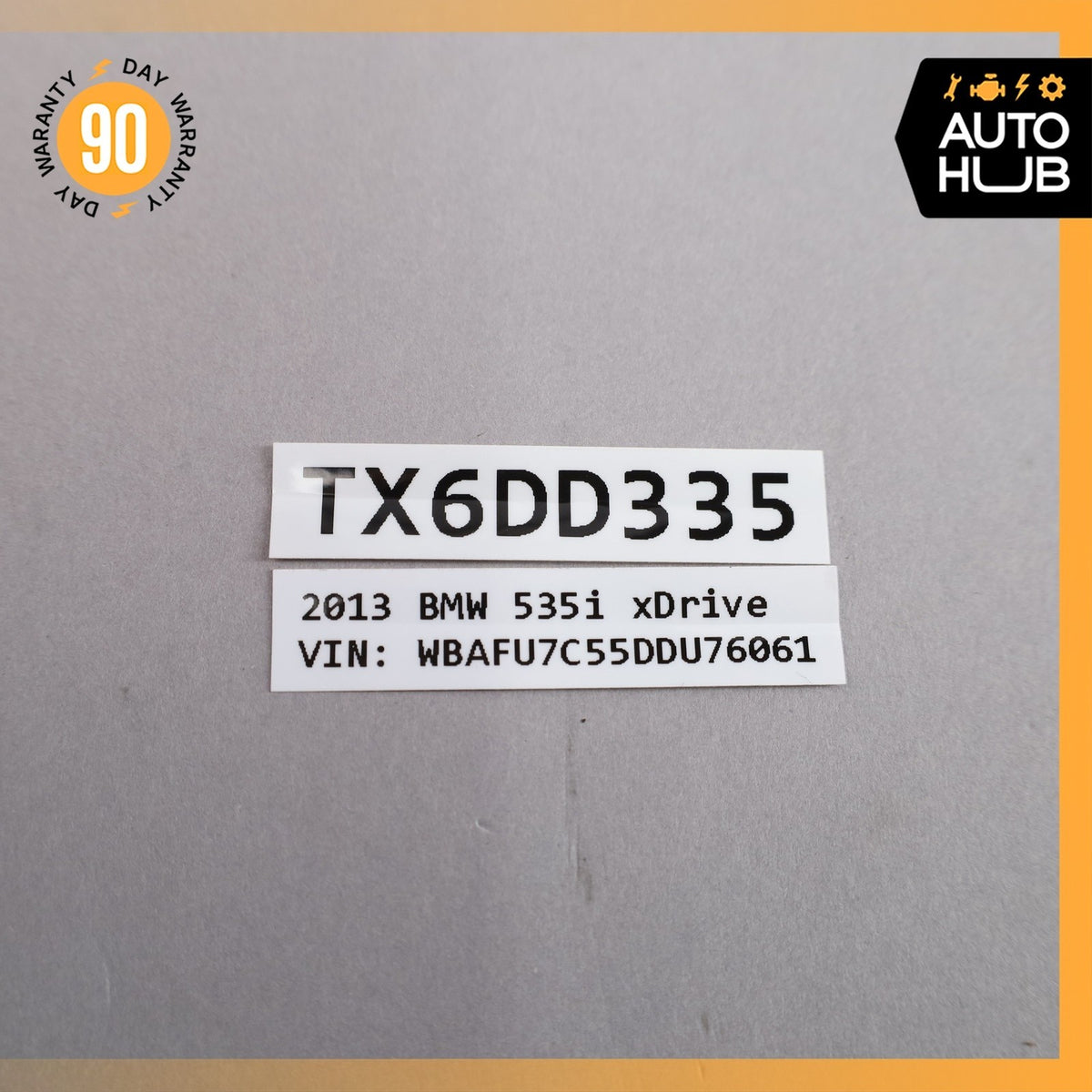 BMW F10 535i Central Gateway Control Module 61359299592 OEM - photo 9