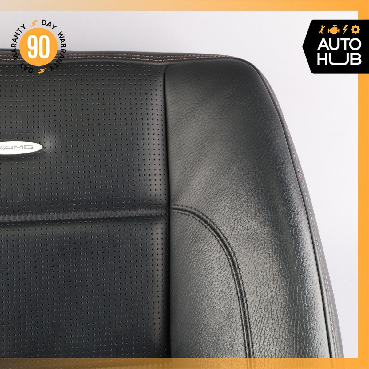11-13 Mercedes W221 S63 AMG Front Left Driver Side Upper Seat Cushion Nappa OEM - photo 3
