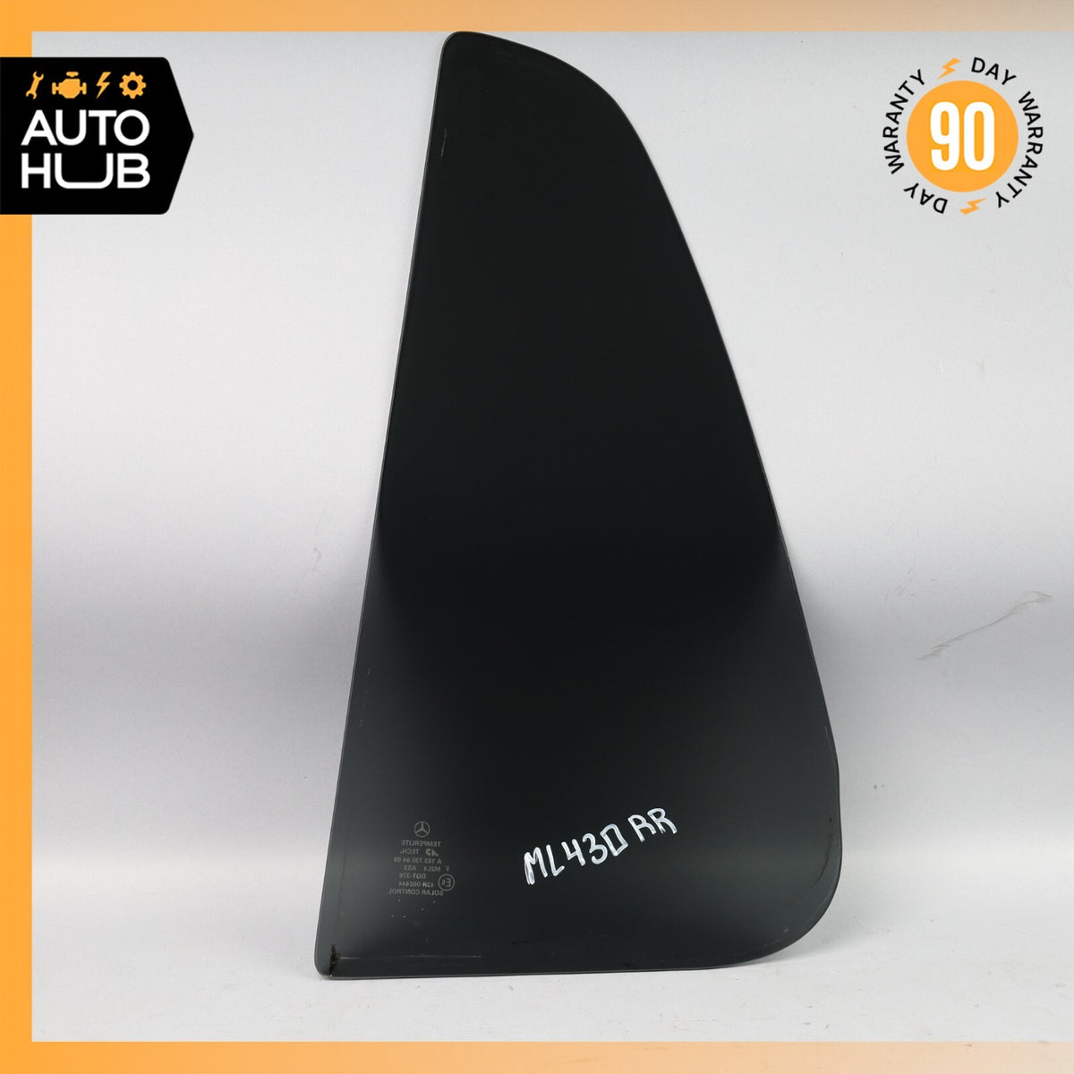 98-05 Mercedes W163 ML430 ML320 Rear Right Fixed Privacy Window Glass OEM - photo 7
