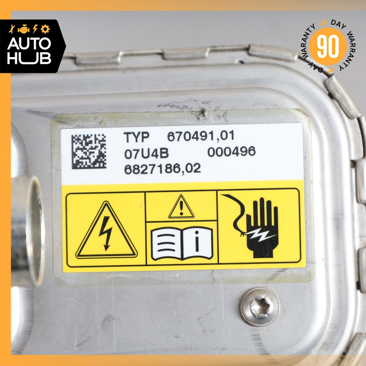 14-21 BMW i3 I01 Electric Coolant Flow Water Auxiliary Heater Unit OEM 74k - photo 10