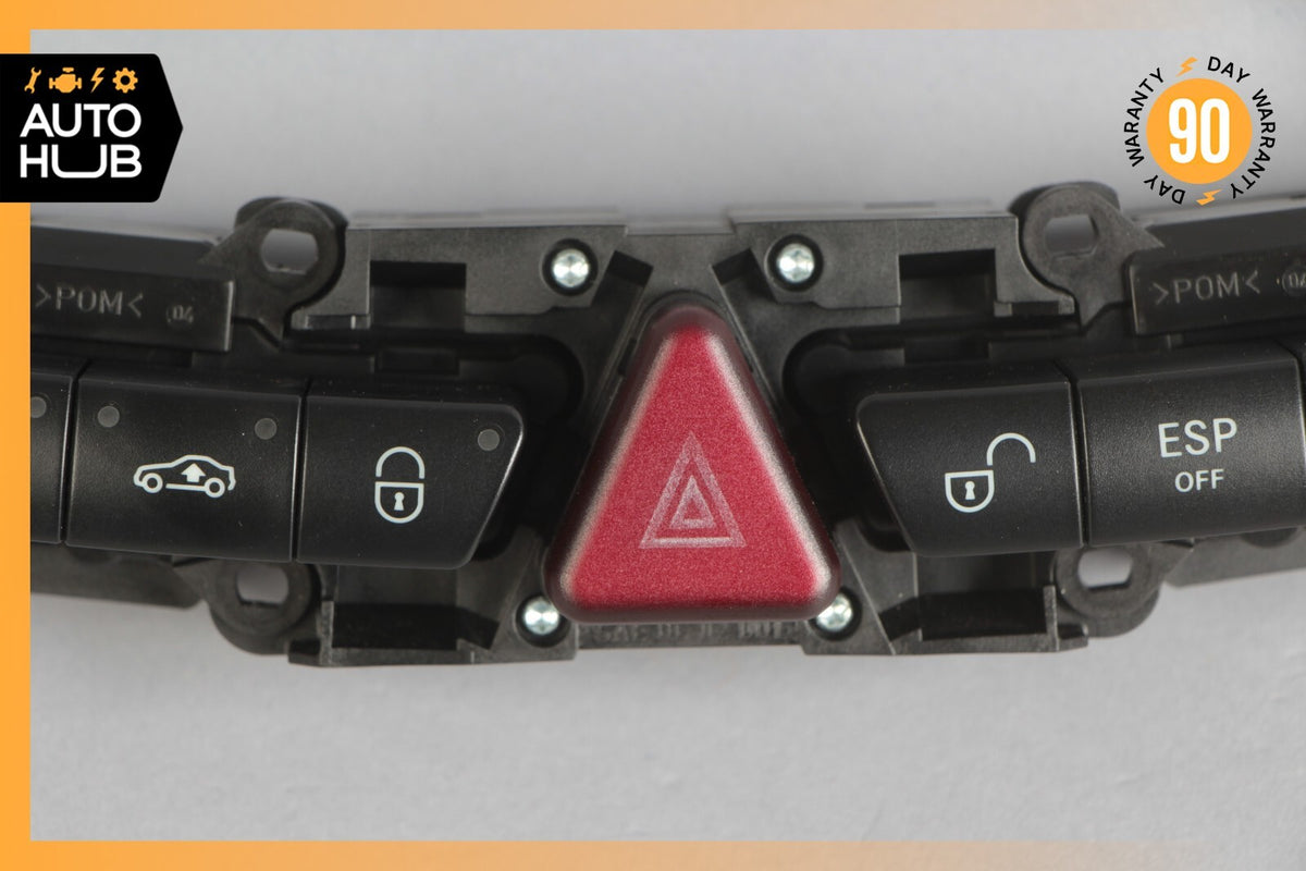 03-06 Mercedes W220 S600 S55 Dashboard Center Switch ESP Hazard Door Lock OEM - photo 3
