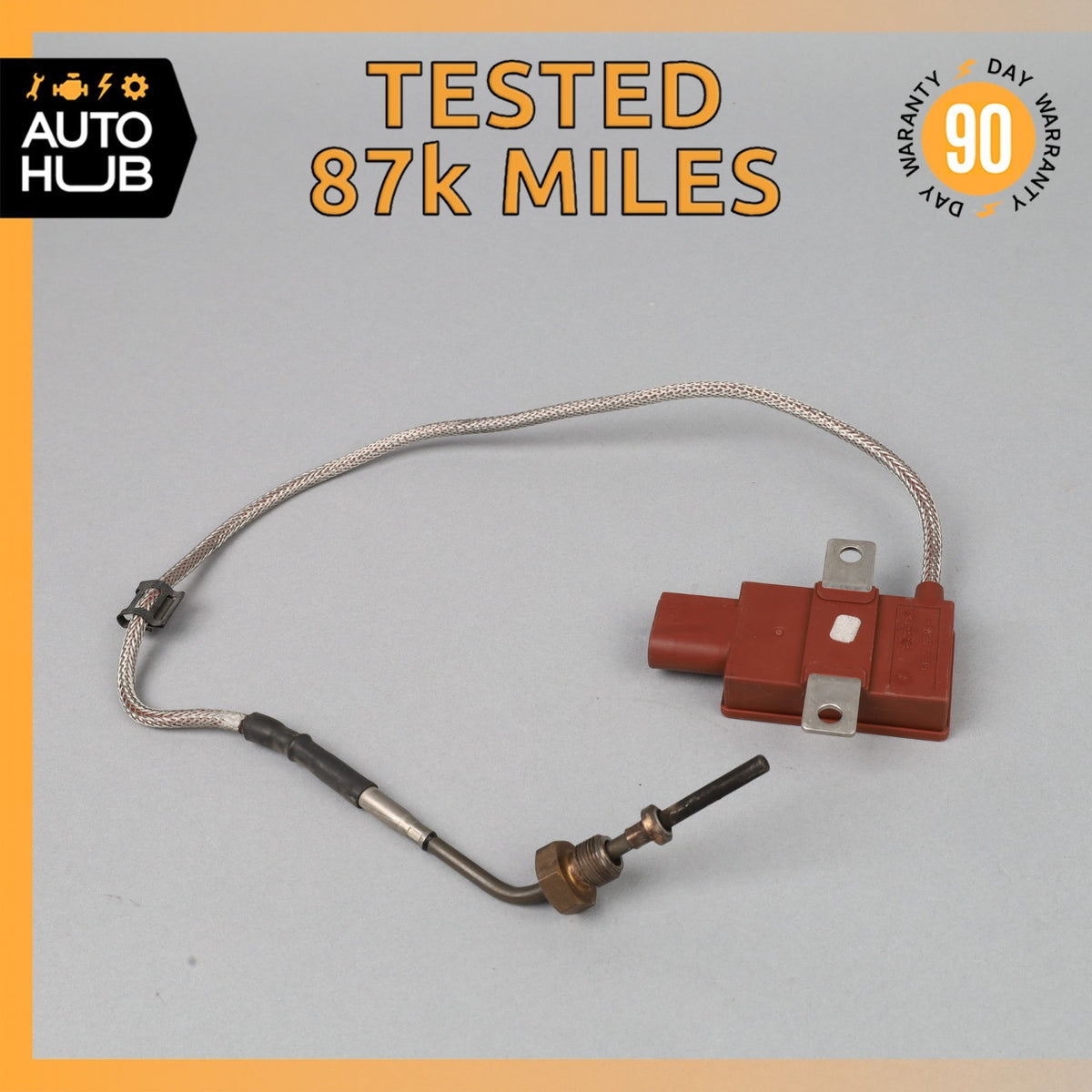 Bentley Continental GT 6.0L Left Exhaust Gas Temperature Sensor 07C919529E OEM - photo 1