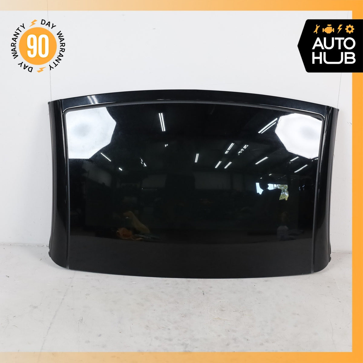 Mercedes R230 SL550 SL500 SL55 AMG Pano Panorama Roof Top Glass w/ Sun Shade OEM - photo 1