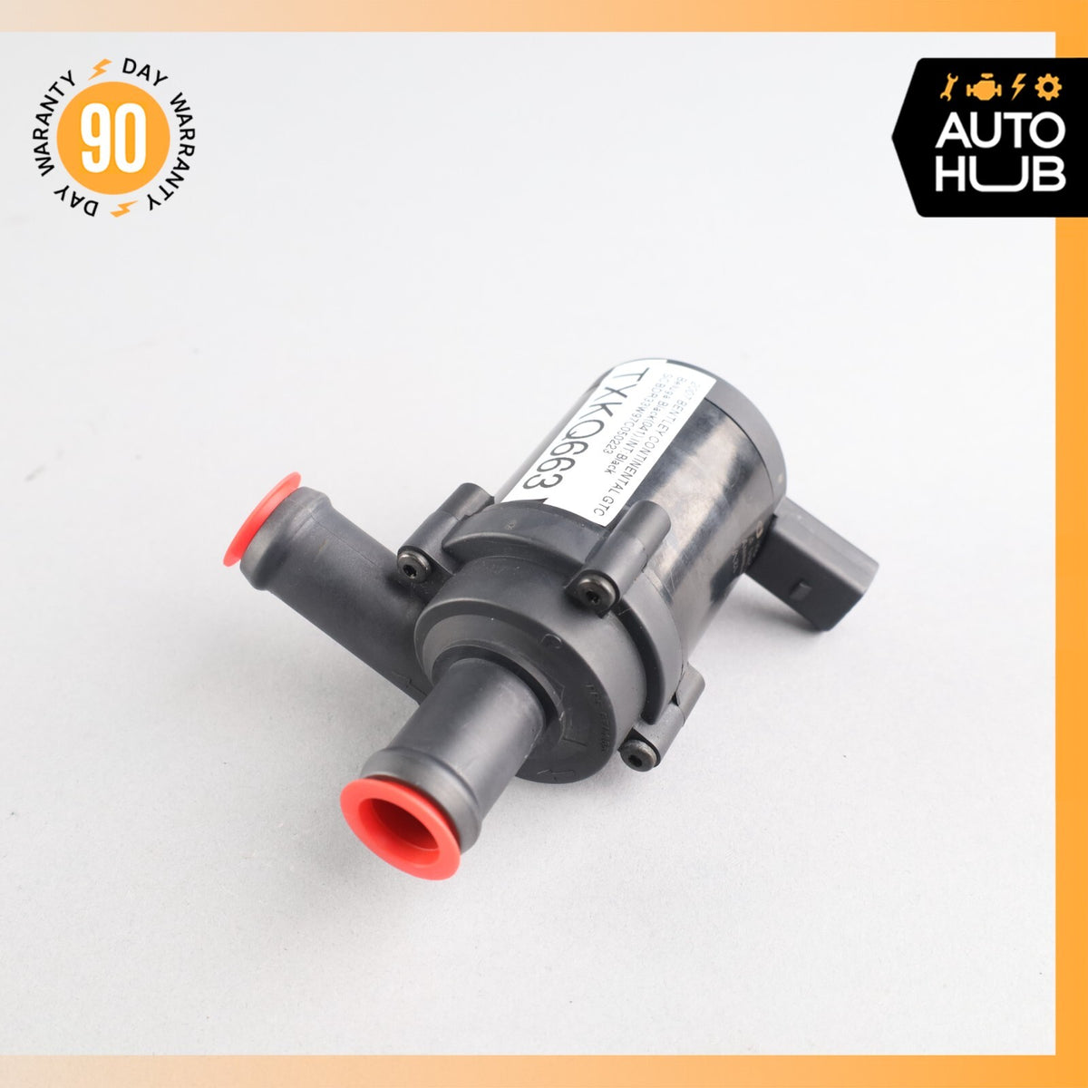 03-18 Bentley Continental GTC GT Turbocharger Water Coolant Pump OEM 62k - photo 5