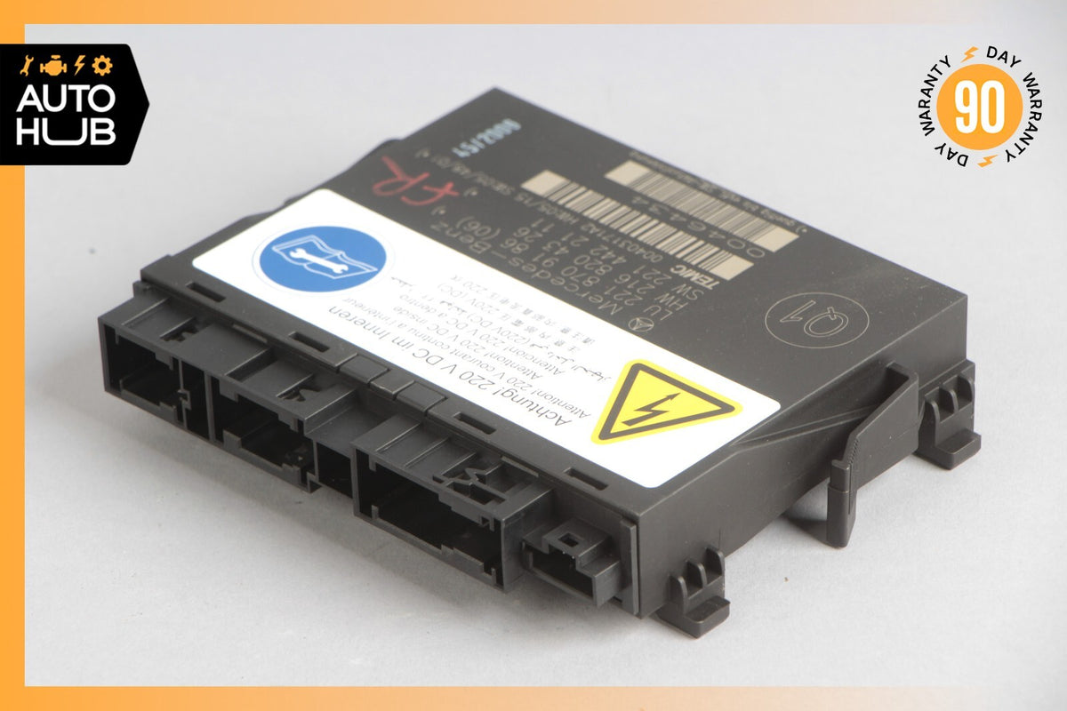 07-10 Mercedes W221 S600 Front Left or Right Seat Contour Control Module OEM - photo 4