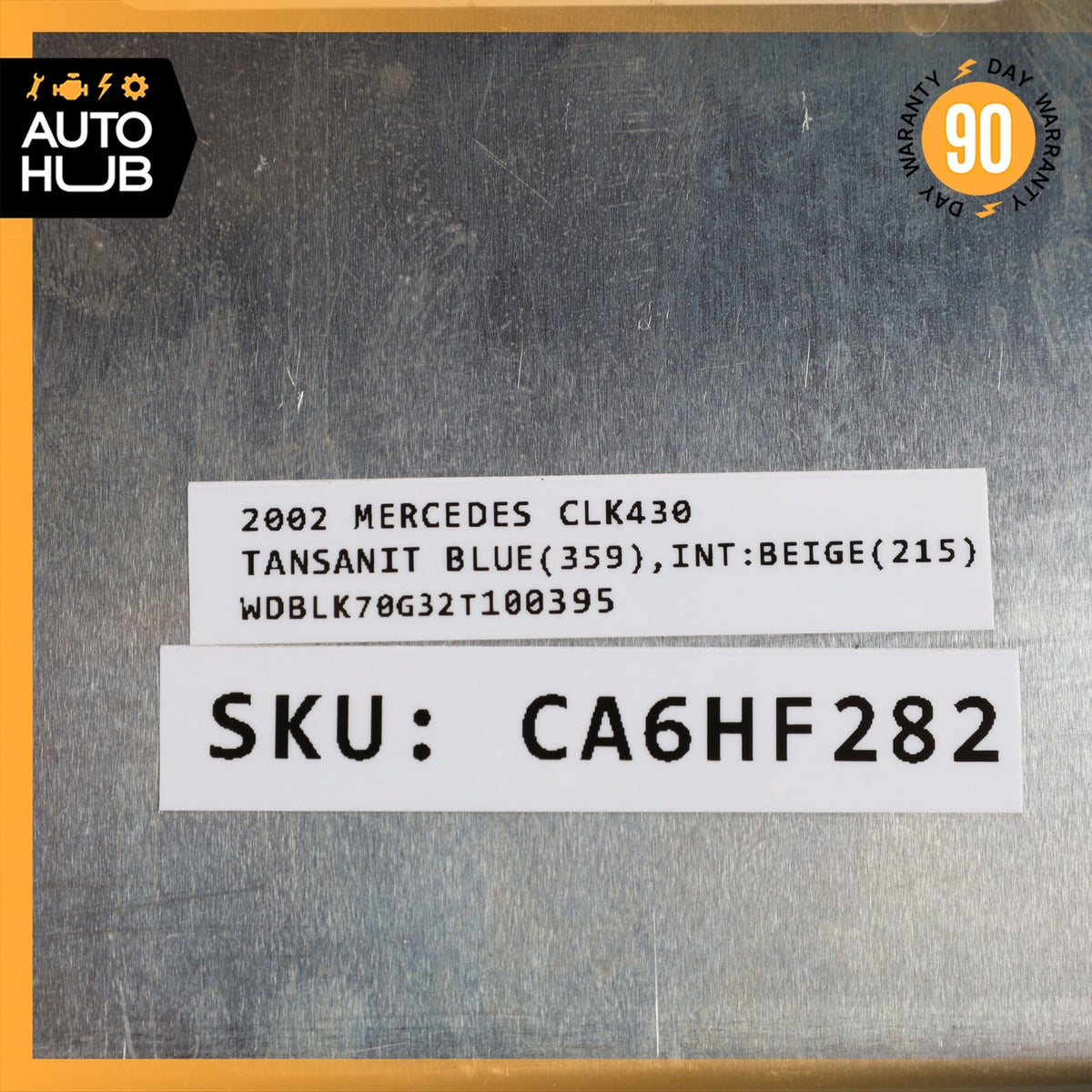 01-03 Mercedes W208 CLK430 ABS Anti Lock Brake System Control Module OEM - photo 9