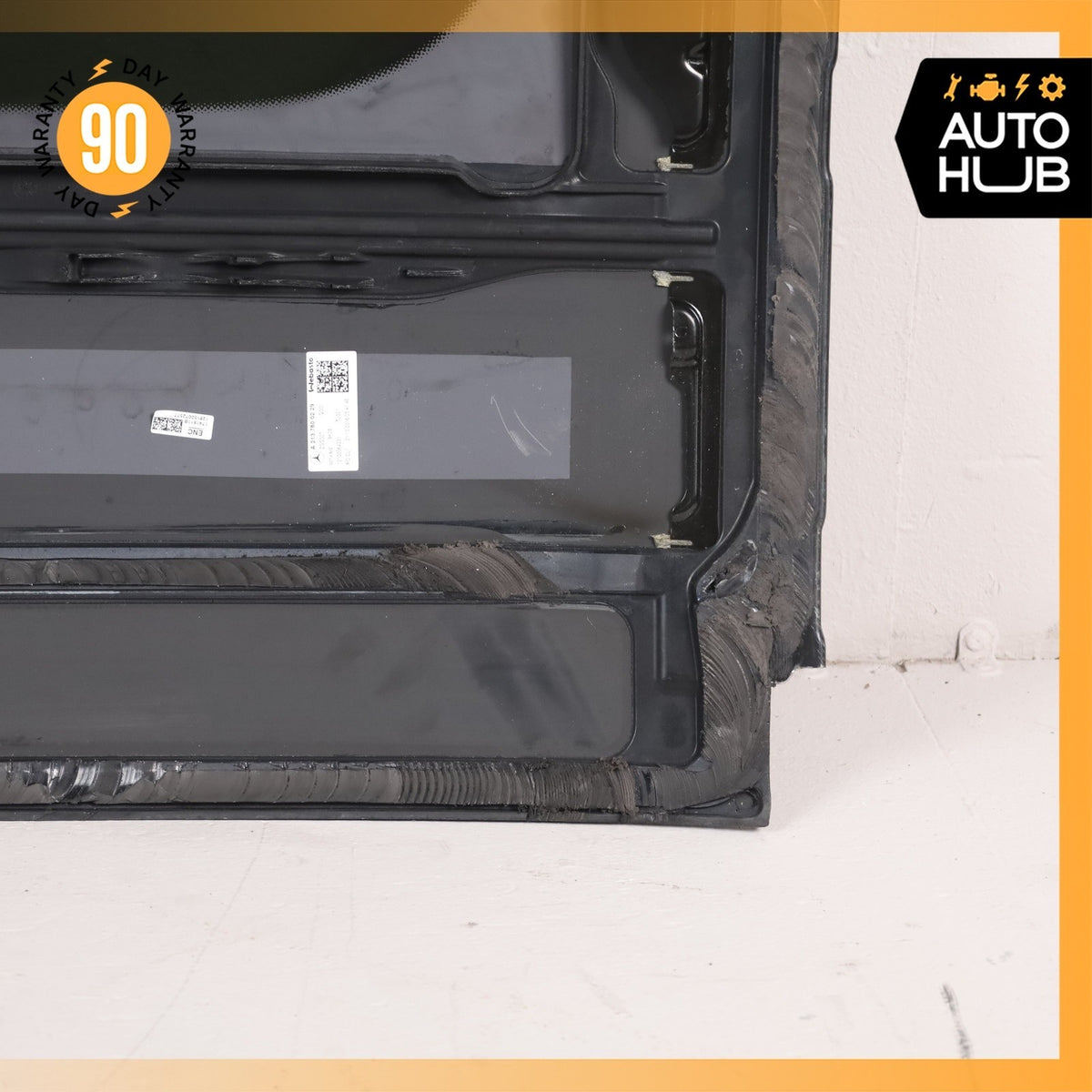 17-23 Mercedes W213 E300 E350 Rear Panoramic Sunroof Glass OEM - photo 12