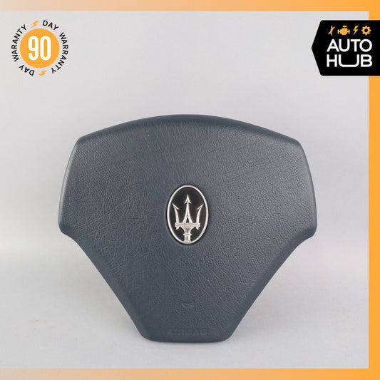 03-13 Maserati Quattroporte S M139 Steering Wheel Air Bag Airbag Blue OEM 72k - photo 1