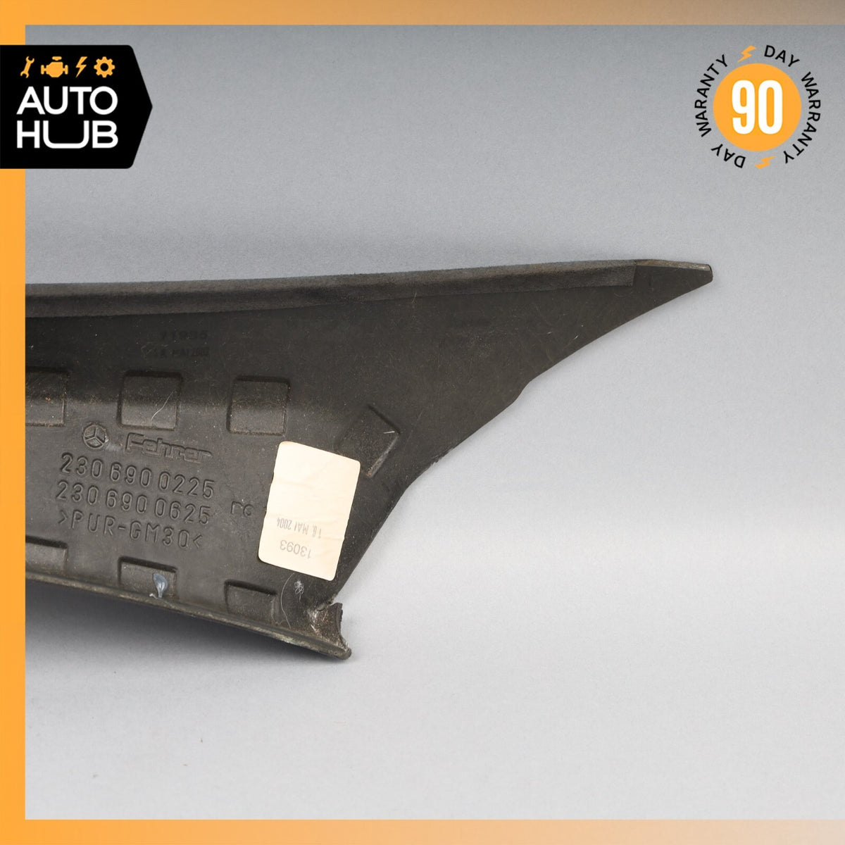 03-12 Mercedes R230 SL55 AMG Front Right Interior Trim Panel A Pillar Suede OEM - photo 8