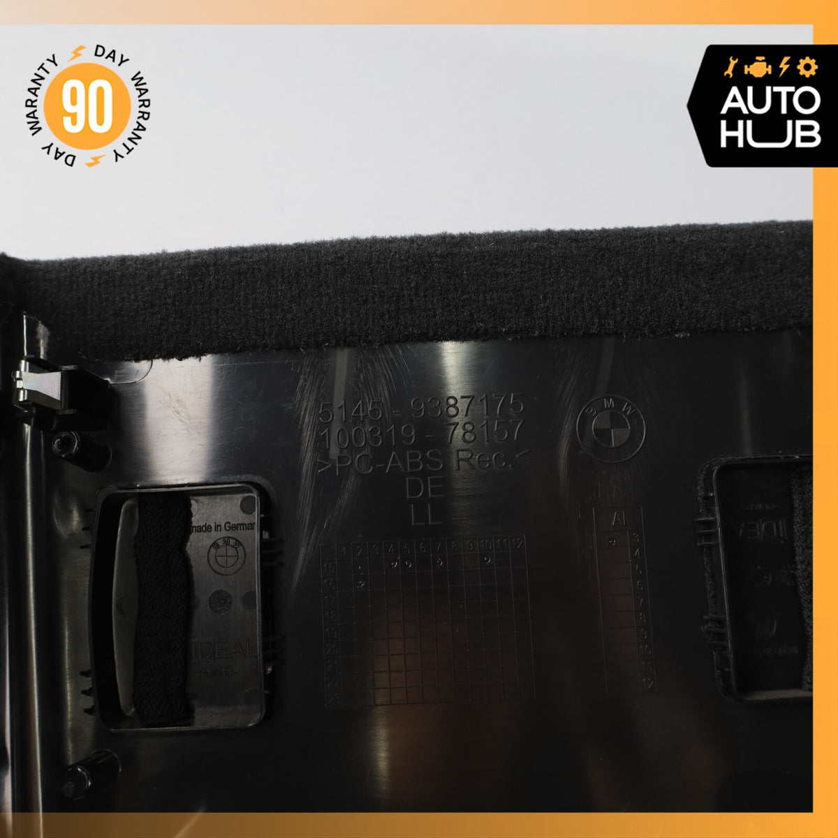 BMW i3 I01 Hybrid Front Dashboard Storage Compartment Lower Cover Panel Trim OEM - photo 6