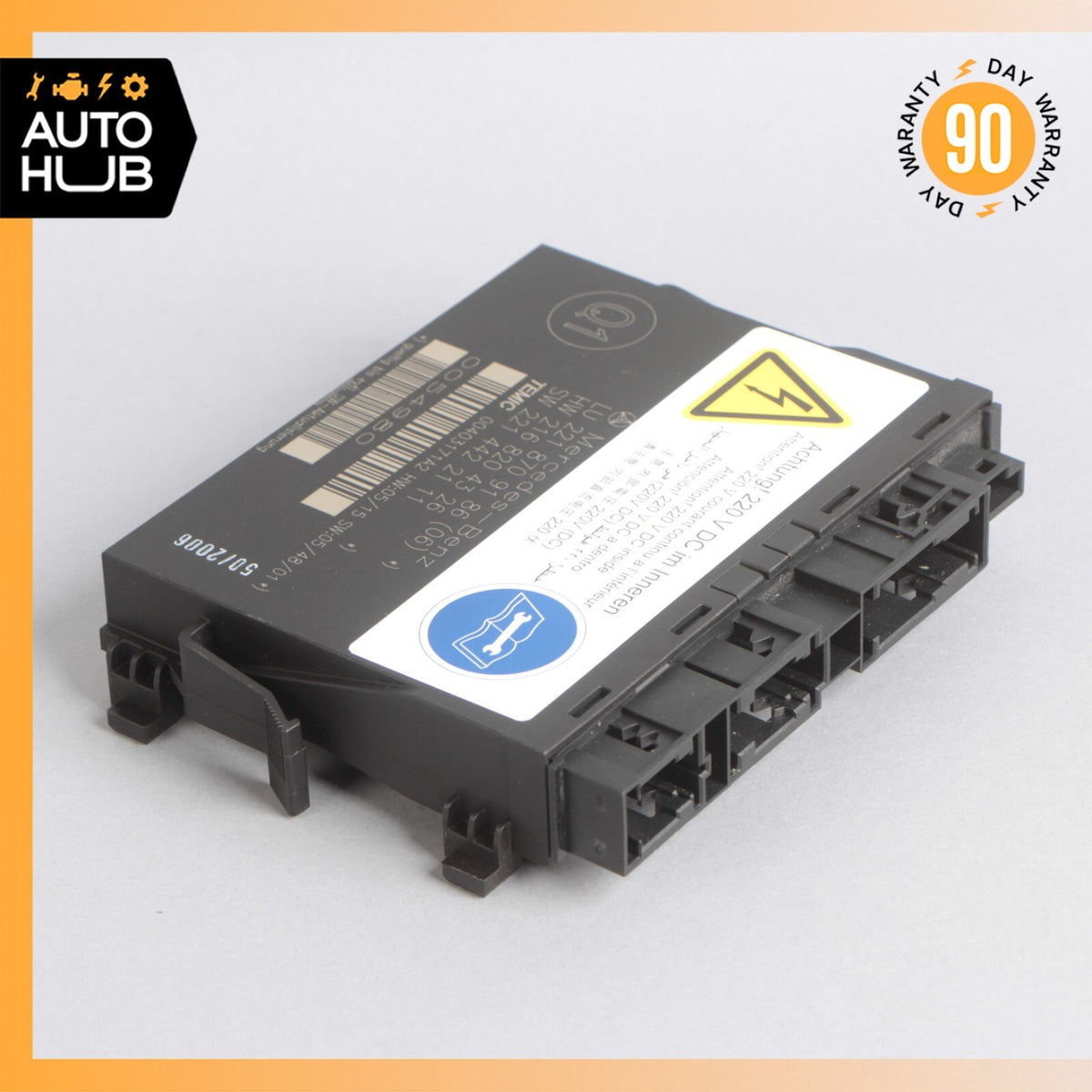 07-10 Mercedes W221 S65 S600 Front Left or Right Seat Contour Control Module OEM - photo 3