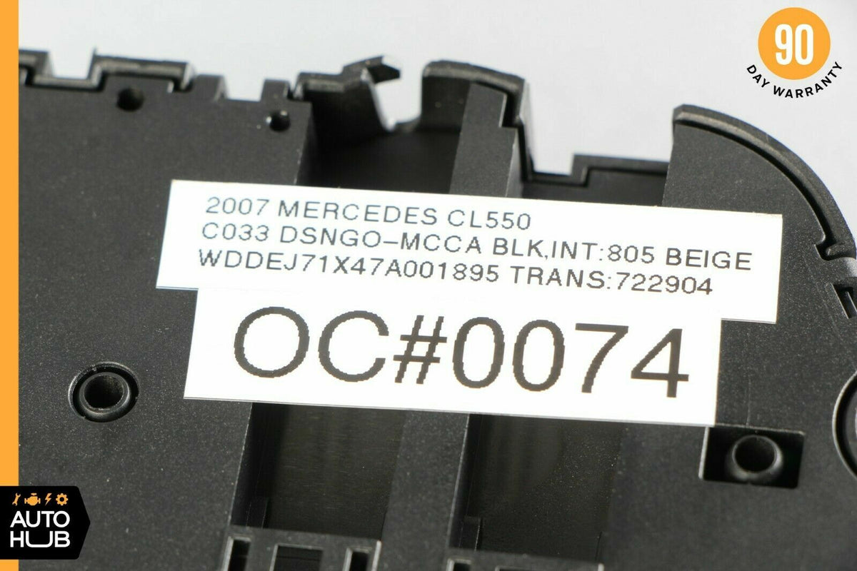 07-14 Mercedes W221 S550 CL550 Front Left Driver Seat Control Memory Switch OEM - photo 8