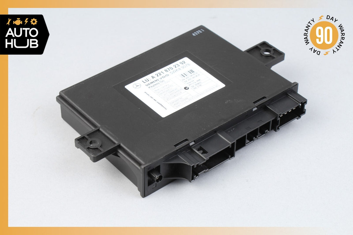 07-10 Mercedes W216 CL550 S400 Keyless Go Control Module 2218702392 OEM - photo 1