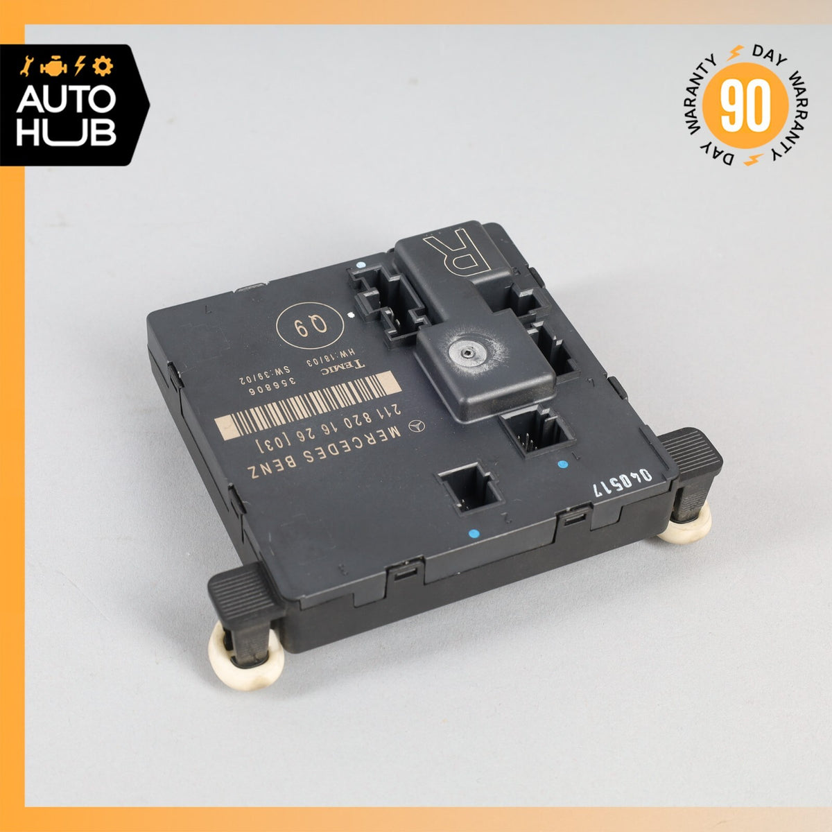 03-09 Mercedes W211 E320 E55 AMG Rear Right Door Control Module 2118704126 OEM - photo 2