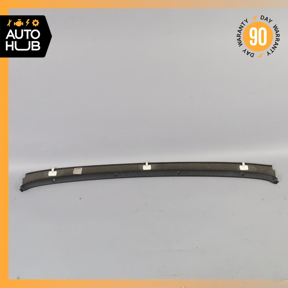 92-02 Mercedes R129 SL500 SL320 Hard Top Rear Lower Trim Molding Panel Black OEM - photo 7