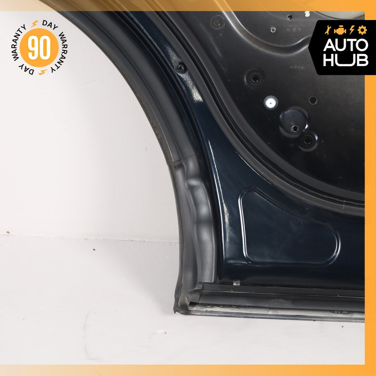 14-22 LR Range Rover Sport L494 Rear Left Driver Side Door Panel Shell Black OEM - photo 17