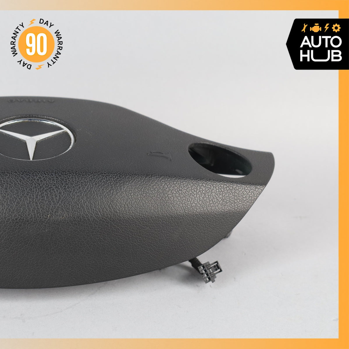 07-10 Mercedes W221 S63 CL550 S450 Steering Wheel Airbag Air Bag Black OEM - photo 9