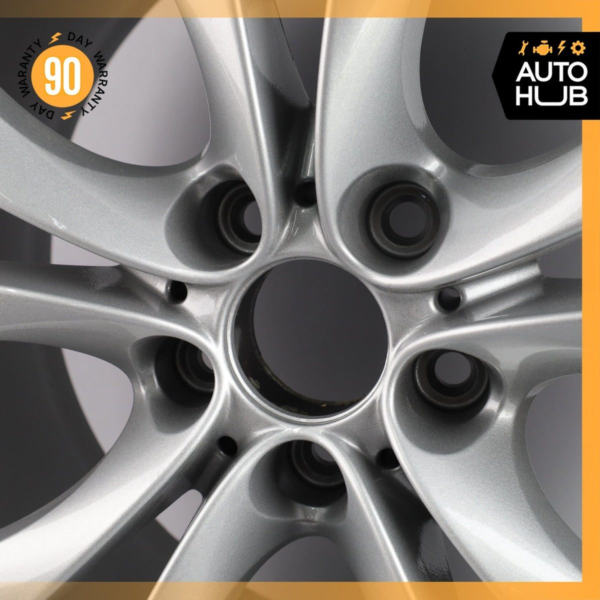 BMW E70 X5 10 x 20 20" Style 227 Front Wheel Rim Silver 8037349 OEM - photo 7