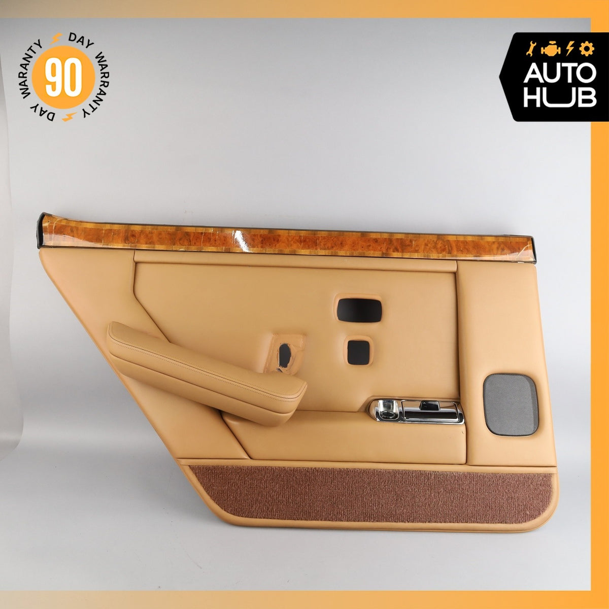 85-89 Rolls Royce Silver Spur Bentley Mulsanne L Rear Left Side Door Panel OEM - photo 2