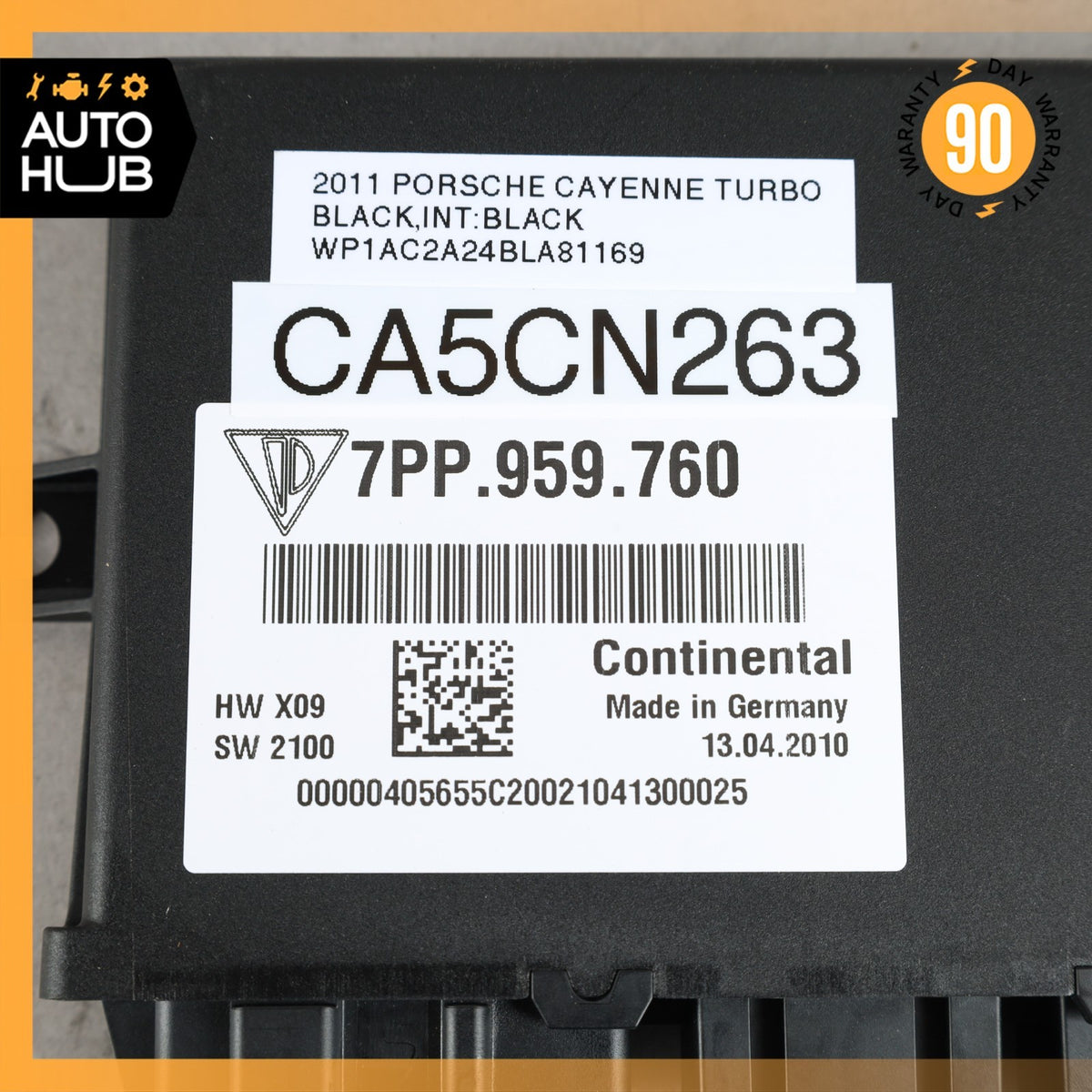 Porsche Cayenne 958 Front Left or Right Seat Control Module Unit 7PP959760 OEM - photo 8