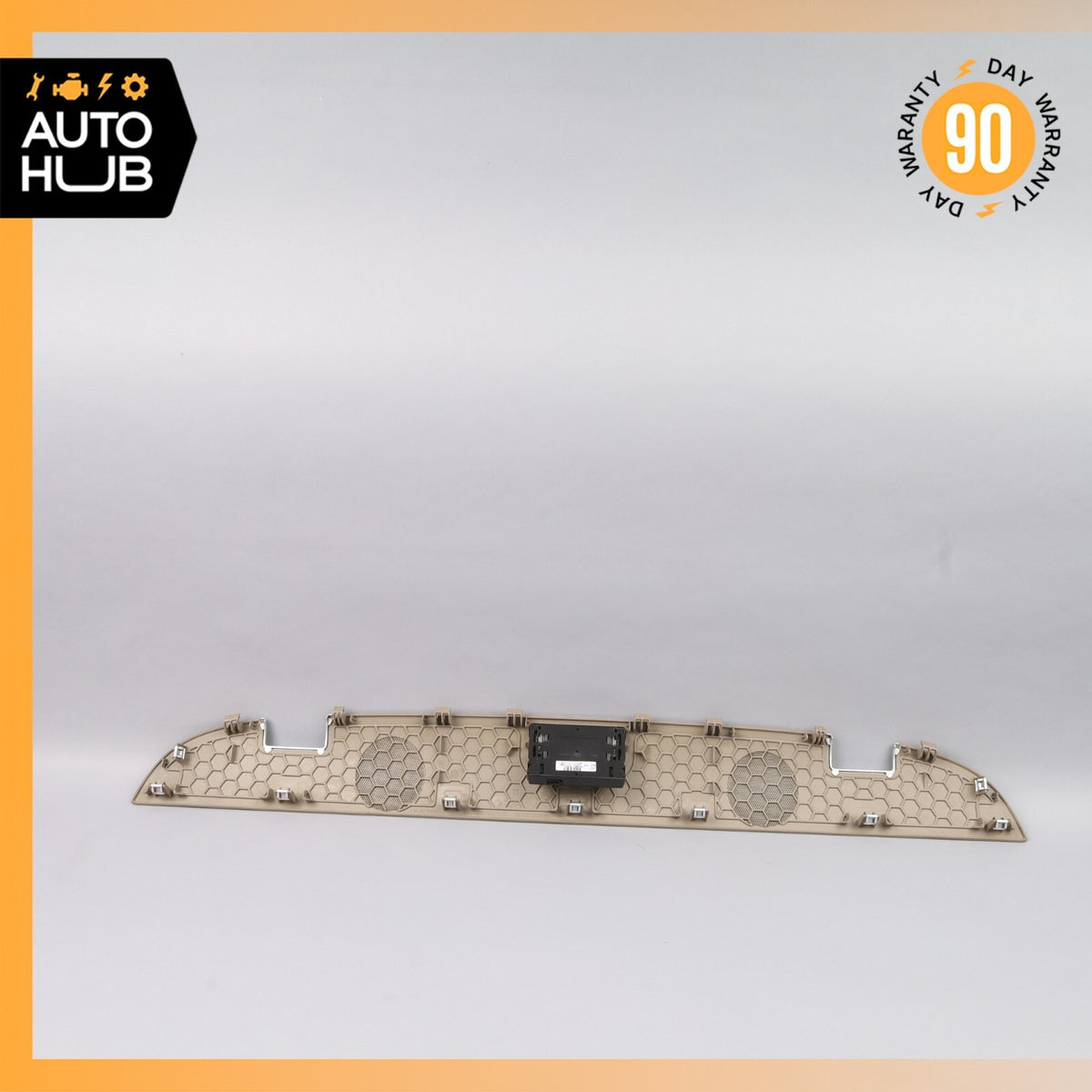 03-12 Mercedes R230 SL500 SL550 Rear Deck Speaker Cover Trim w/ Buzzer OEM - photo 7