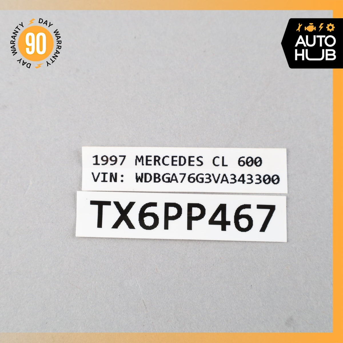 92-99 Mercedes W140 CL600 S500 Rear Right Side Spindle Knuckle Hub OEM 63k - photo 17