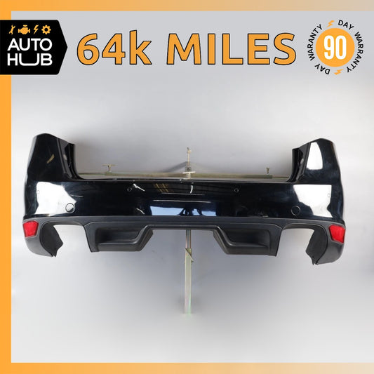 11-14 Porsche Cayenne 958 Turbo Rear Bumper Cover Assembly OEM 64k - photo 1