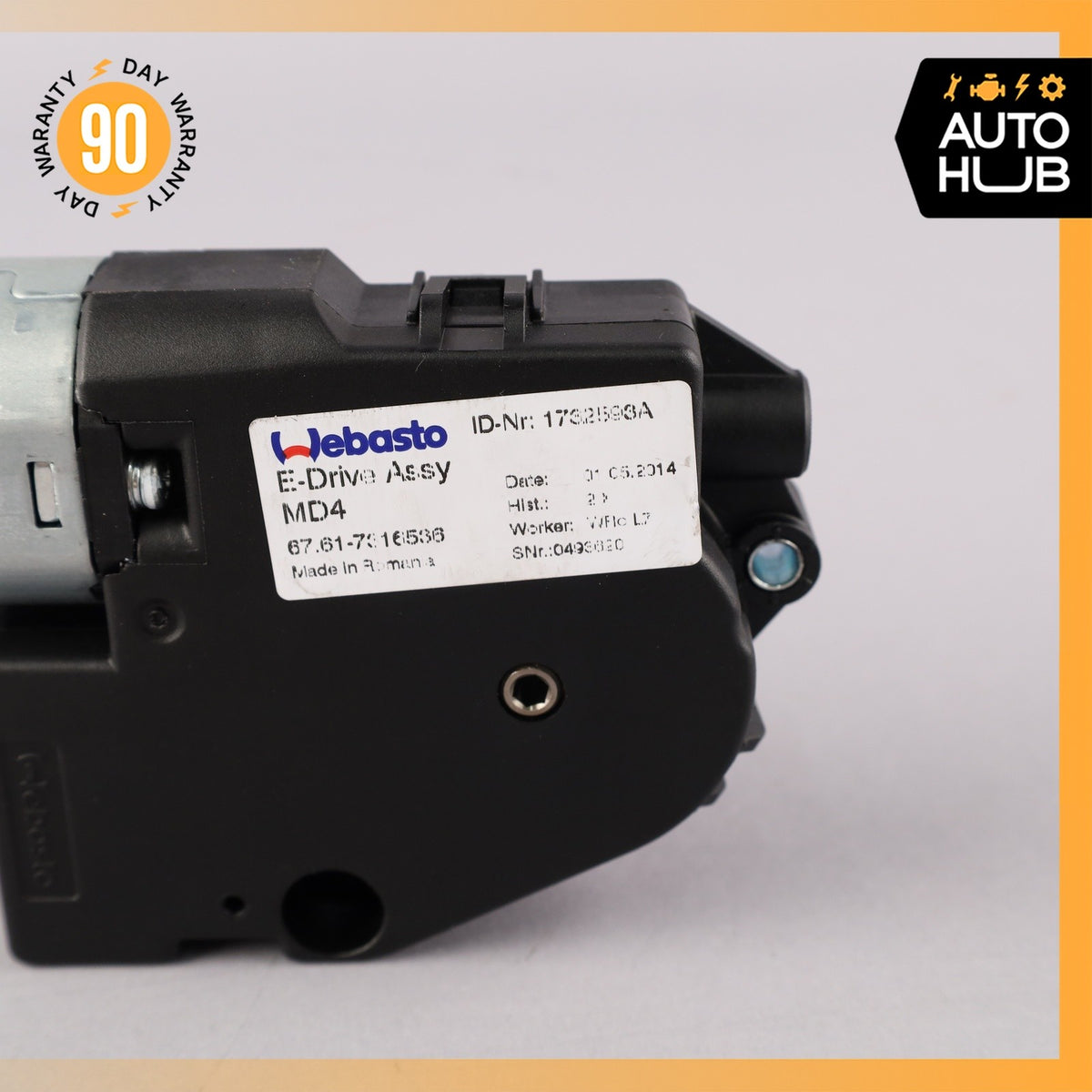 14-20 BMW F32 428i 435i 440i Panoramic Sunroof Sun Roof Motor OEM - photo 4