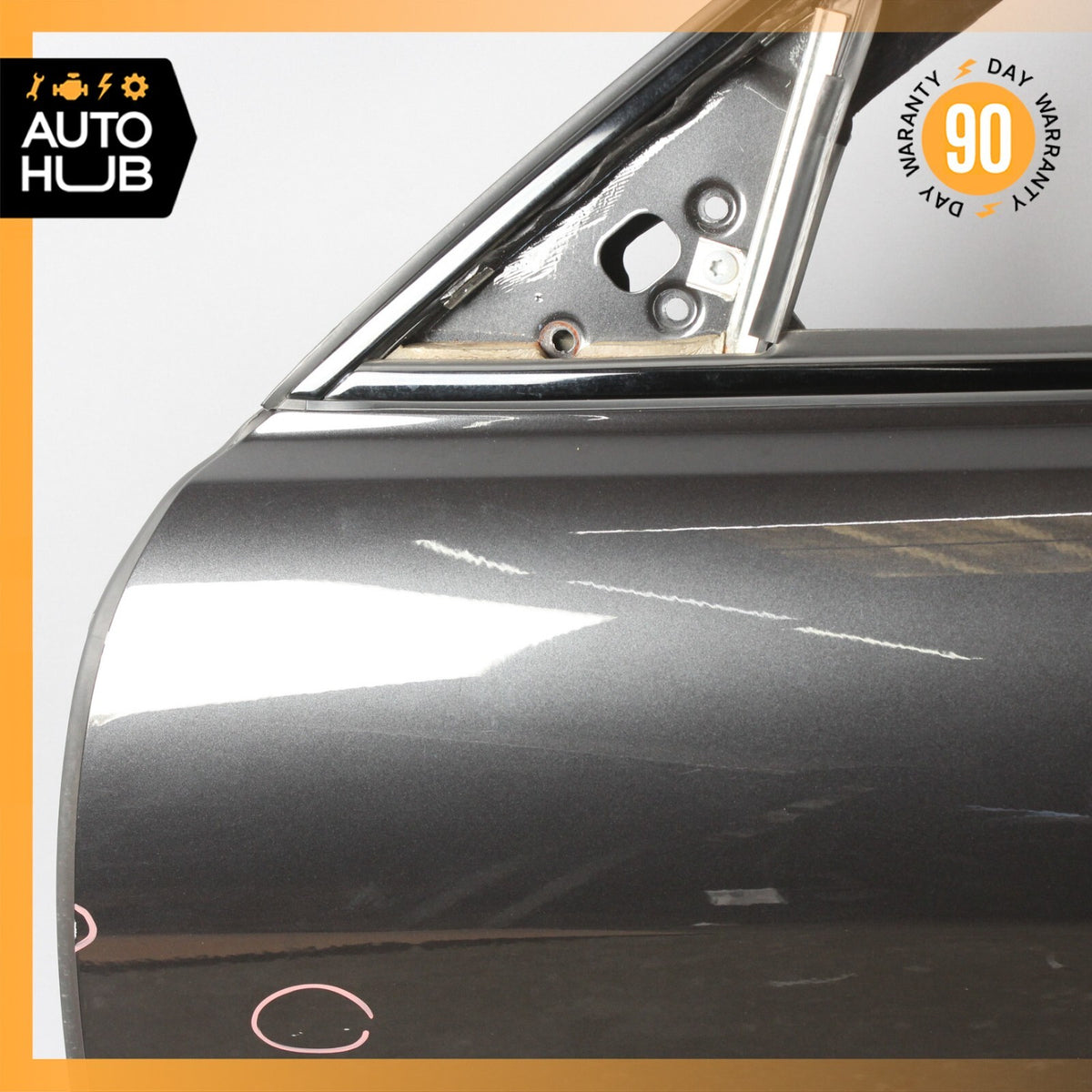 03-13 Maserati Quattroporte S GT S M139 Front Left Driver Side Door Shell OEM - photo 5