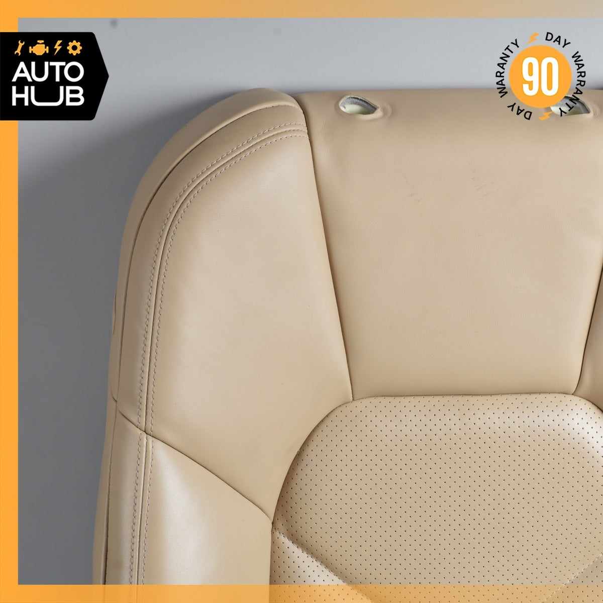 11-18 Porsche Cayenne 958 Hybrid Front Right Side Seat Upper Cushion Leather OEM - photo 2