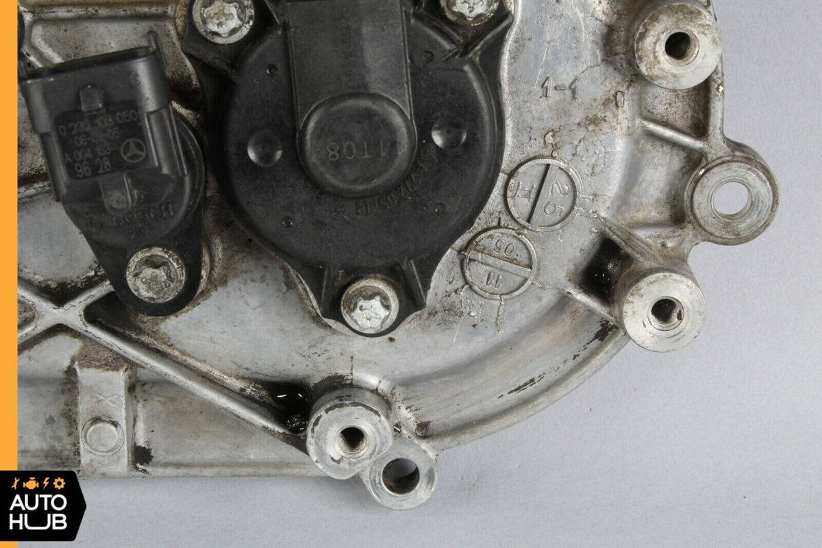 Mercedes W203 C230 E350 Front Left Side Engine Timing Chain Cover Plate OEM - photo 4