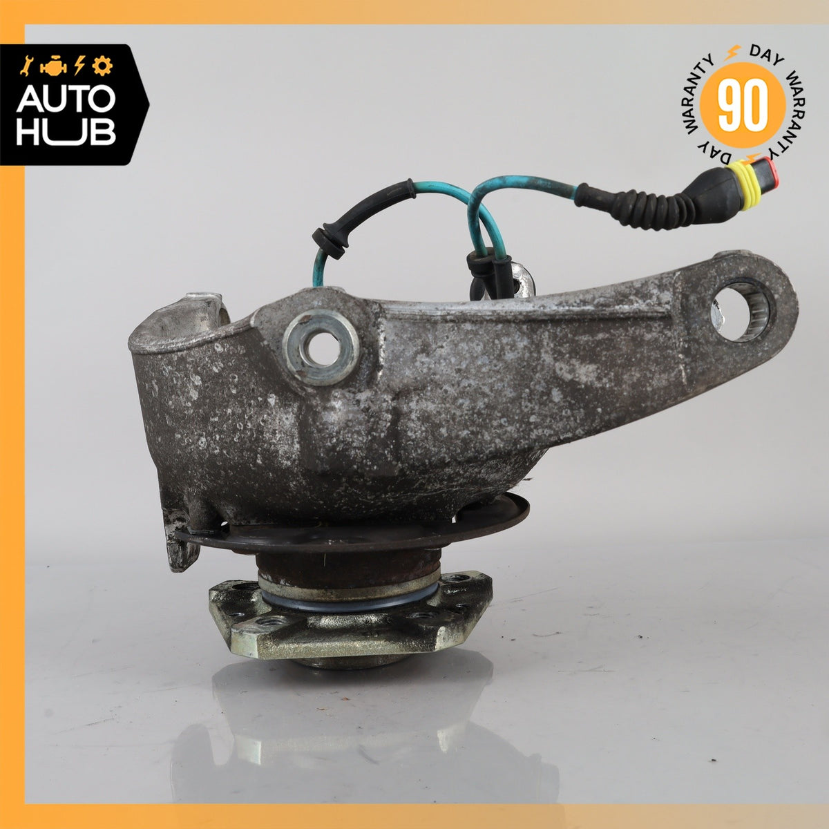 06-10 Maserati Quattroporte M139 Rear Left Side Spindle Knuckle Hub OEM 84k - photo 11