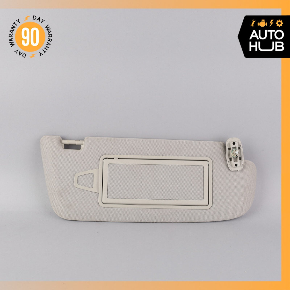 07-14 Mercedes W216 CL550 S550 Right Side Sun Visor Shade Sunvisor Gray OEM - photo 1