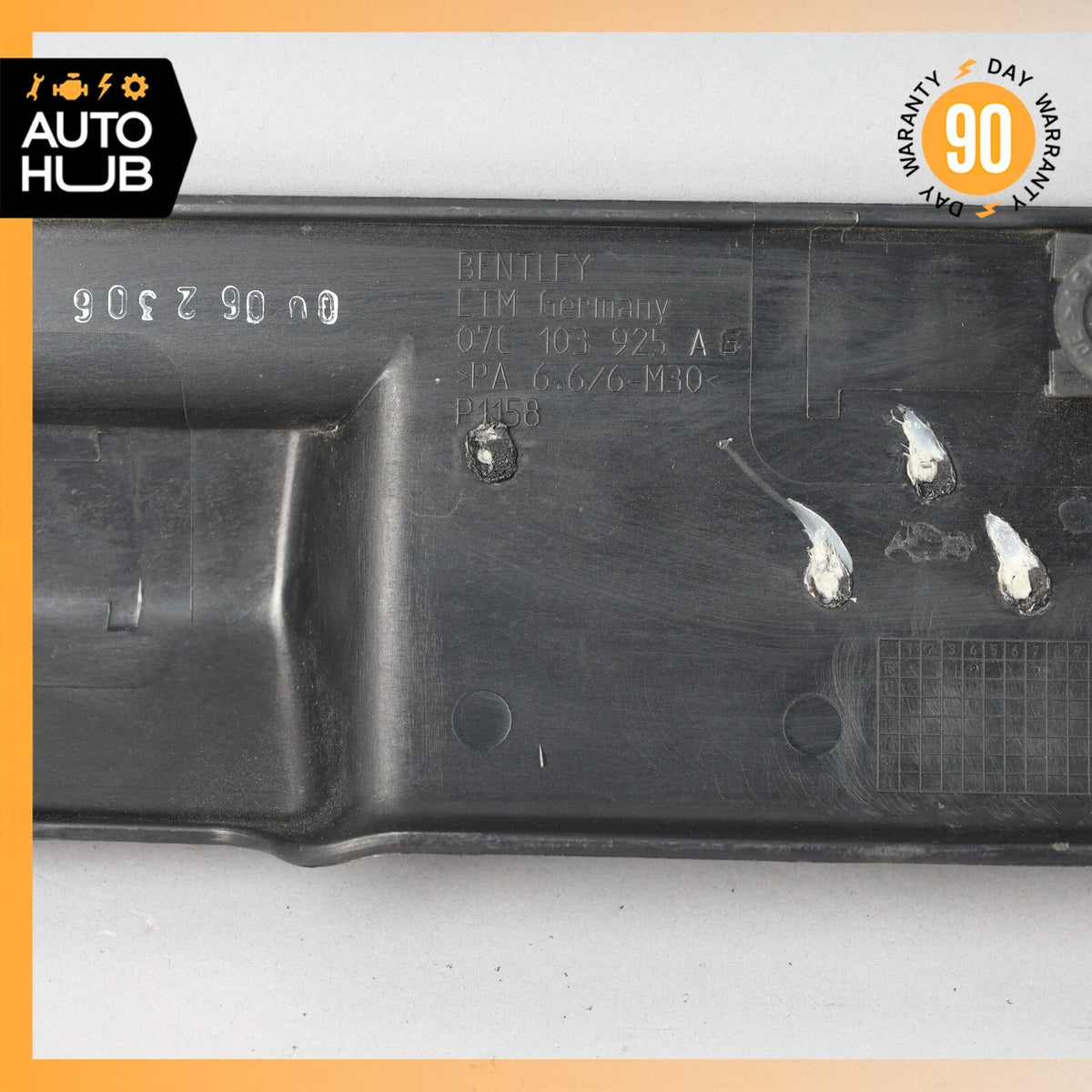 03-13 Bentley Continental GT GTC Engine Compartment Rear Cover Panel OEM - photo 9