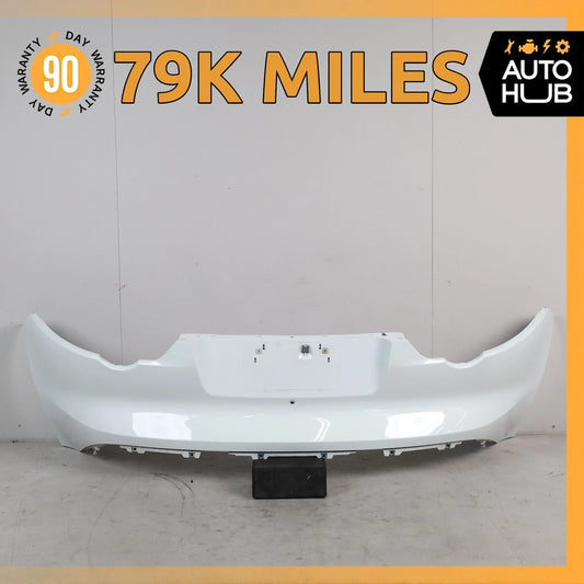14-20 Jaguar X152 F-Type R Rear Bumper Cover Assembly Fuji White OEM 79k - photo 1