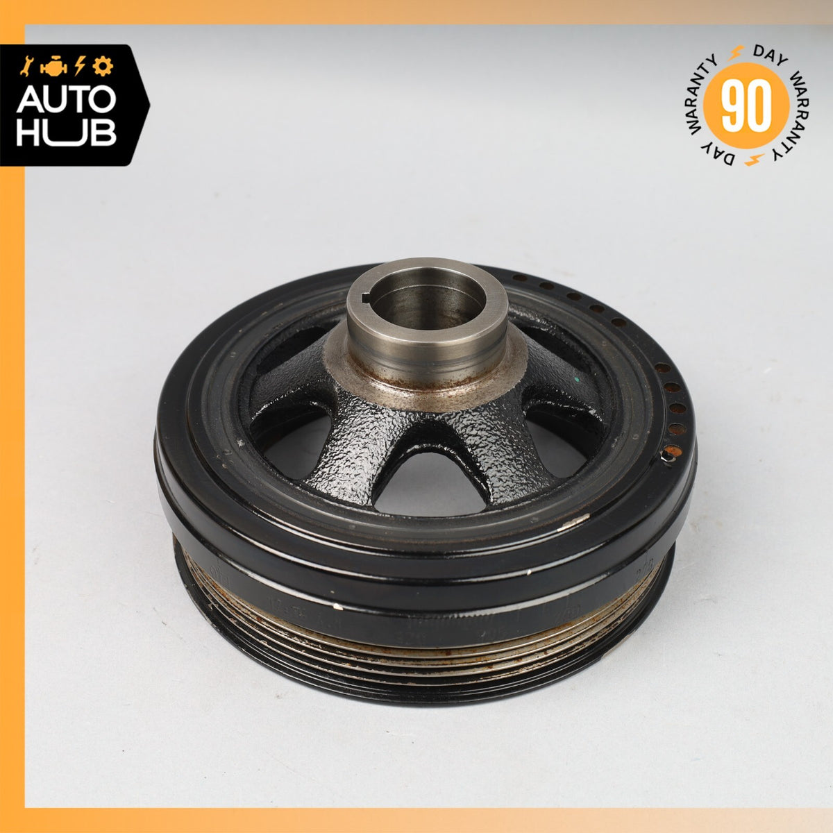 Mercedes W204 C300 C350 M272 Engine Motor Crankshaft Pulley Vibration Damper OEM - photo 5