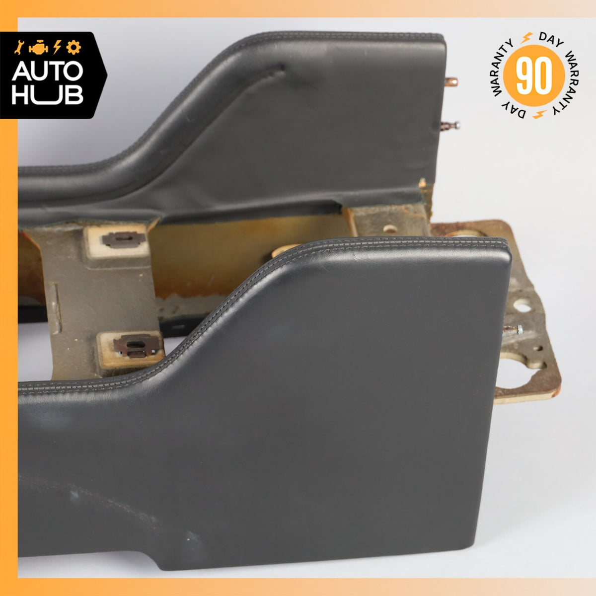 03-17 Bentley Continental GT Coupe Rear Center Console Armrest Storage Black OEM - photo 3