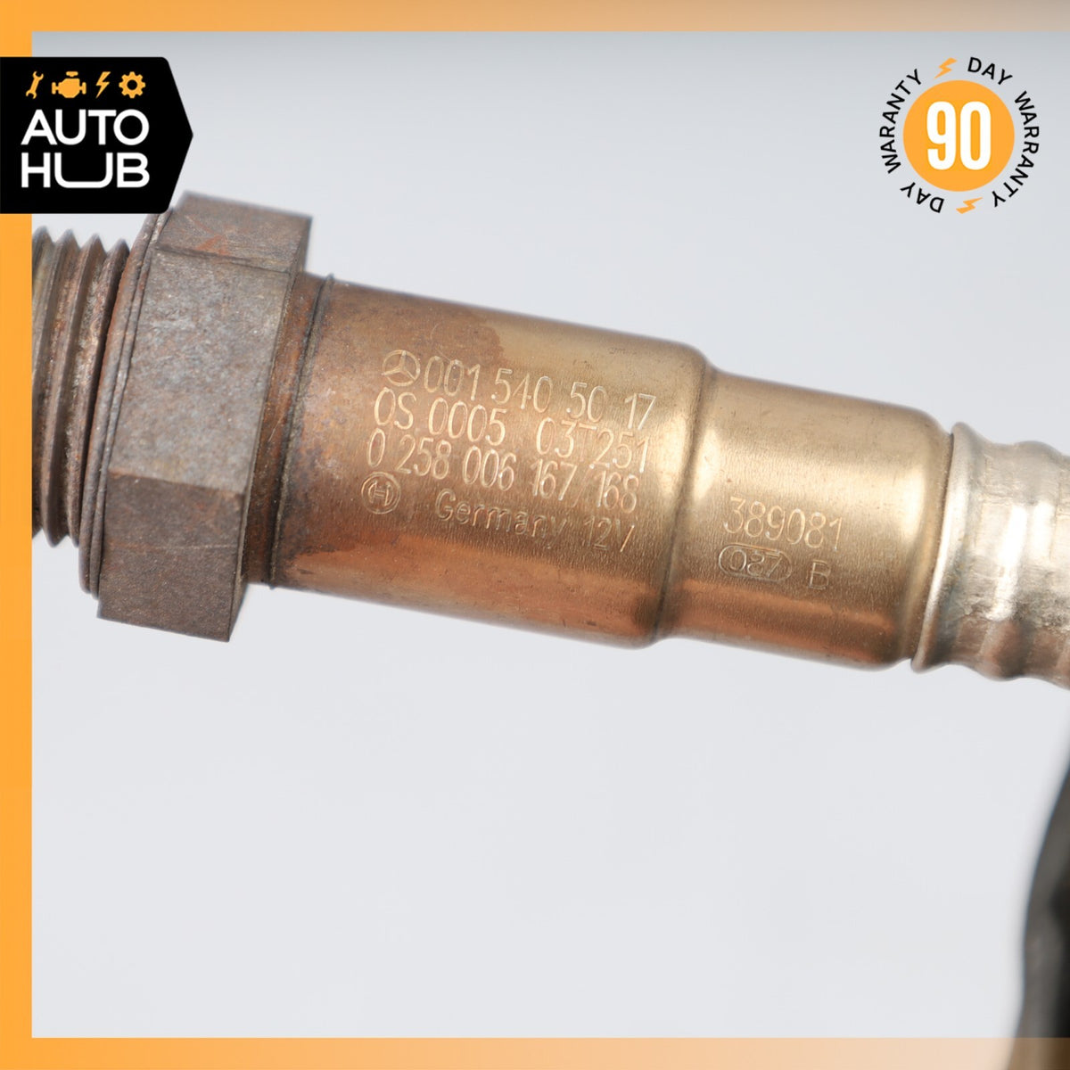03-08 Mercedes R230 SL500 SL55 AMG Oxygen O2 Sensor Lambda Set of 4 OEM - photo 16