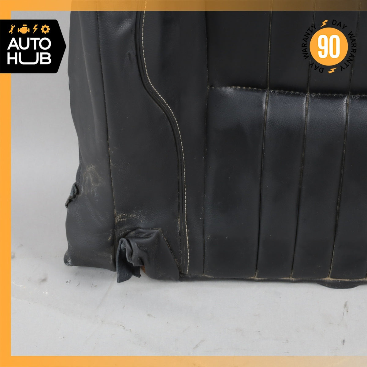 Aston Martin DB9 GT Front Right Side Bottom Lower Seat Cushion Black OEM - photo 7