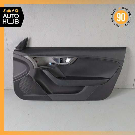 14-20 Jaguar X152 F-Type Right Side Interior Door Trim Panel Leather OEM 85k - photo 1