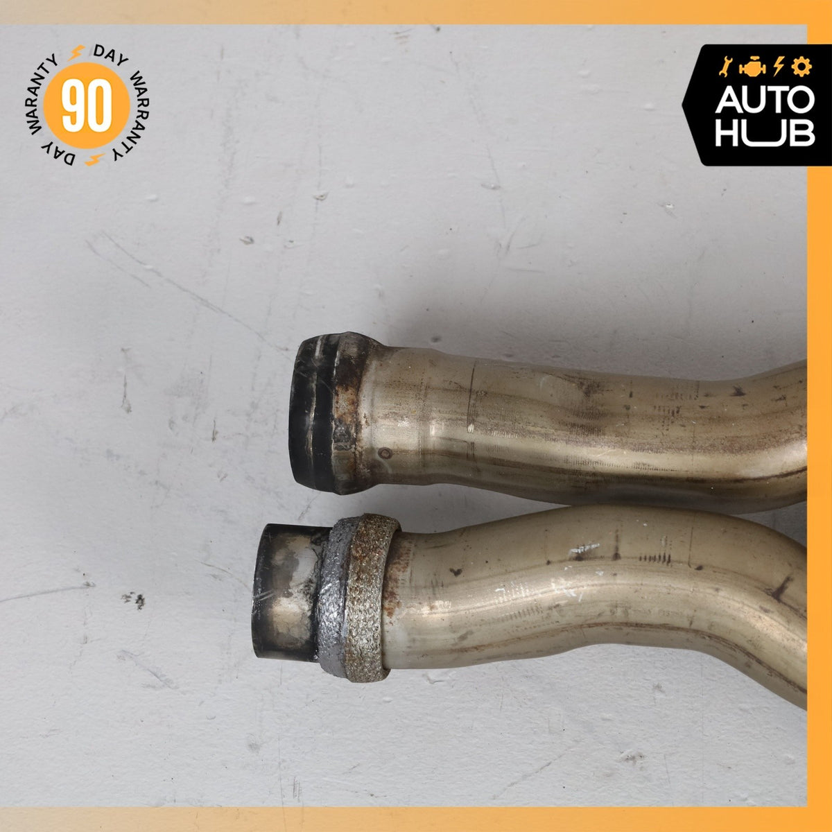 Mercedes W207 E400 RWD Engine Exhaust Downpipe Left & Right Side Set OEM - photo 2