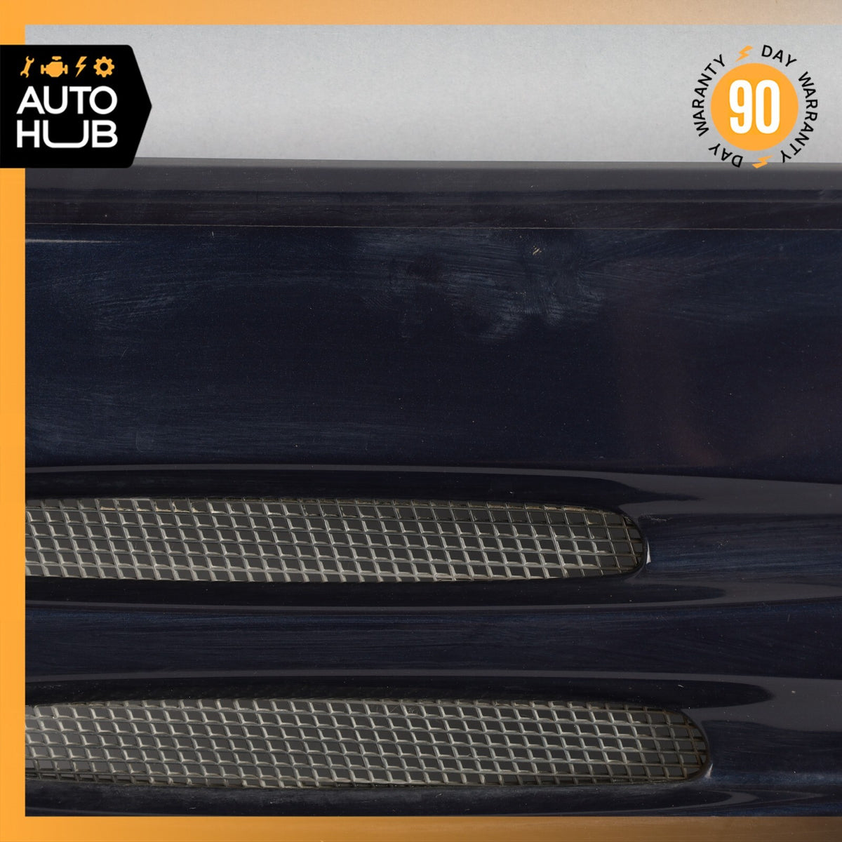 96-02 Mercedes R129 SL500 SL320 Front Left Driver Side Fender Molding Blue OEM - photo 4